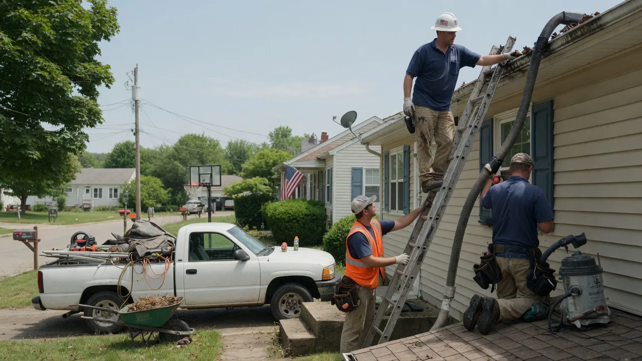 Gutter Installation in New Baden, IL near me